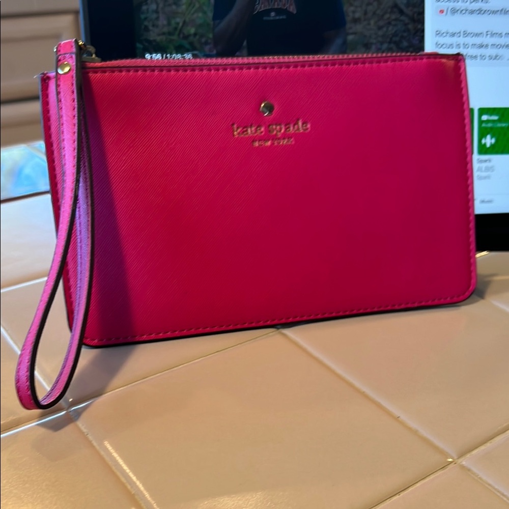 Kate Spade Pink Wristlet